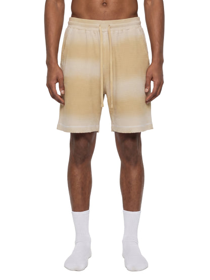 Faded Waffle Knit Shorts