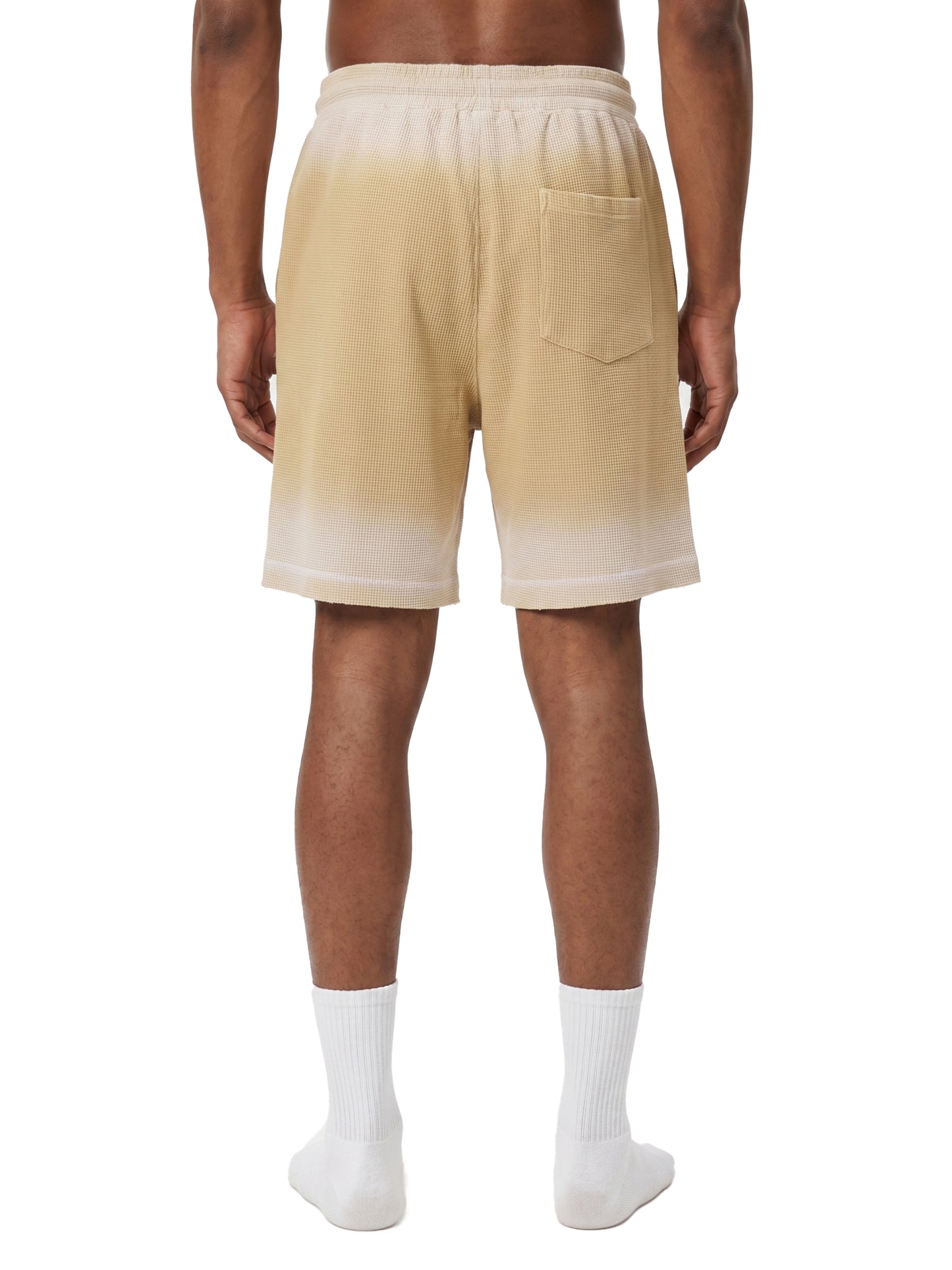 Faded Waffle Knit Shorts
