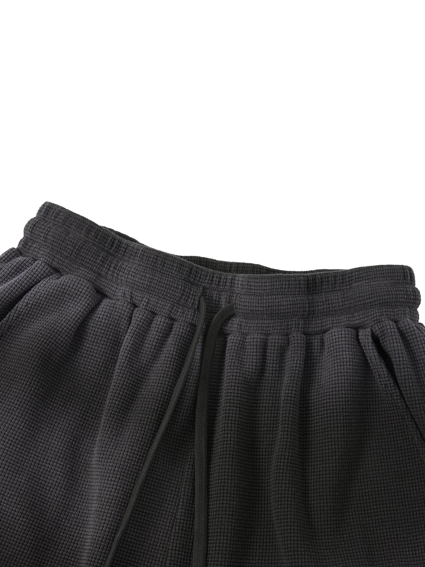 Faded Waffle Knit Shorts