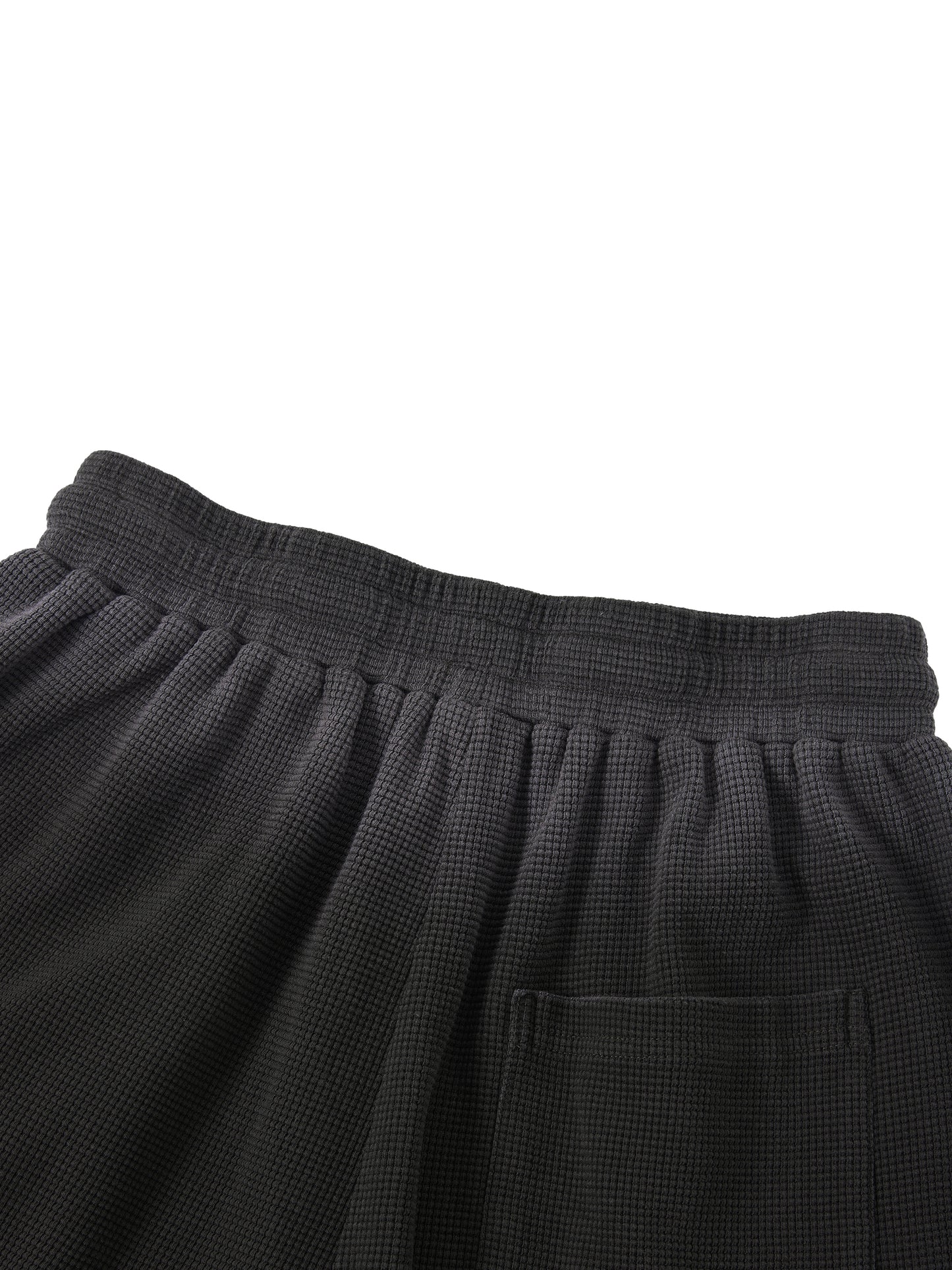 Faded Waffle Knit Shorts