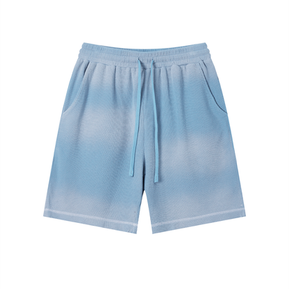Faded Waffle Knit Shorts