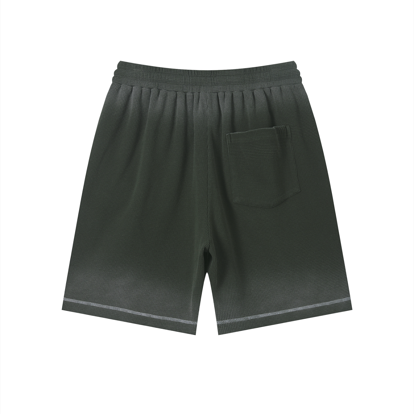 Faded Waffle Knit Shorts