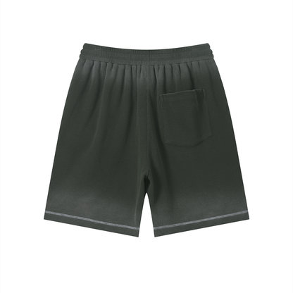 Faded Waffle Knit Shorts