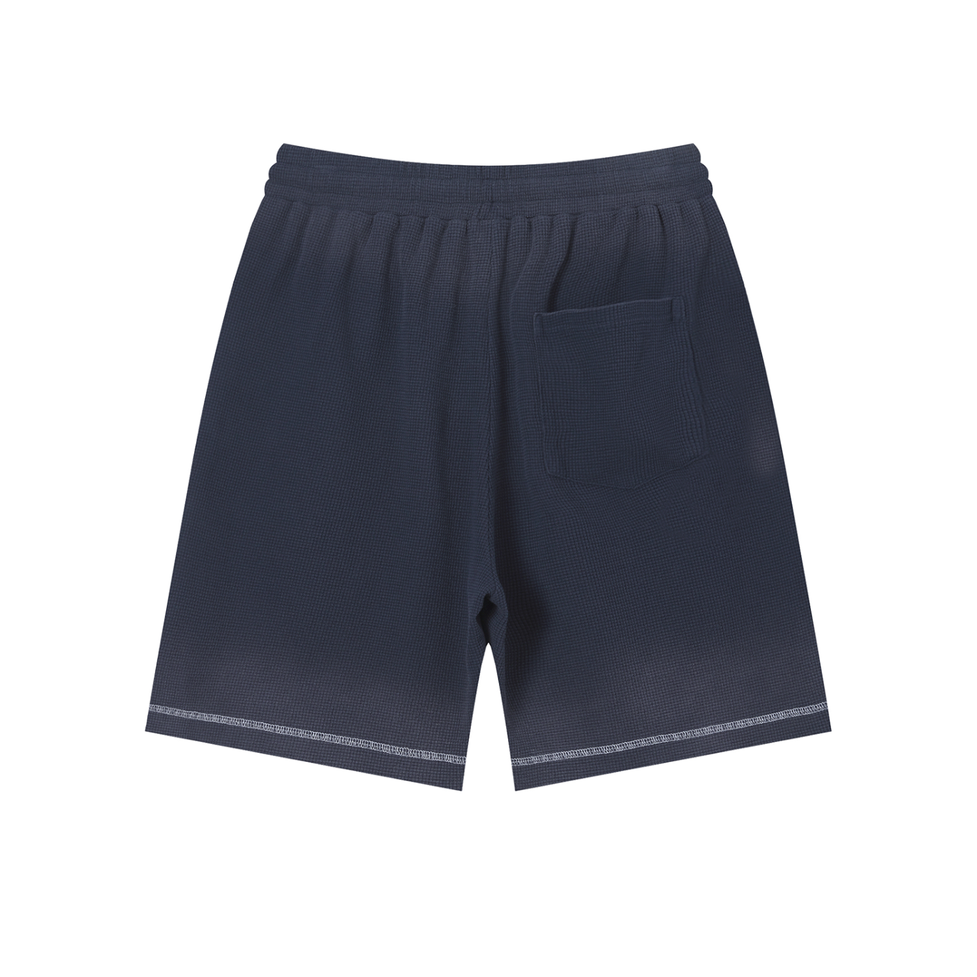 Faded Waffle Knit Shorts
