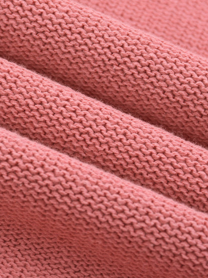 Vintage Washed Frayed Sweater