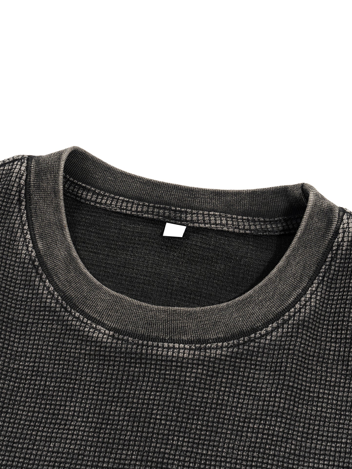 Waffle Boxy Tee