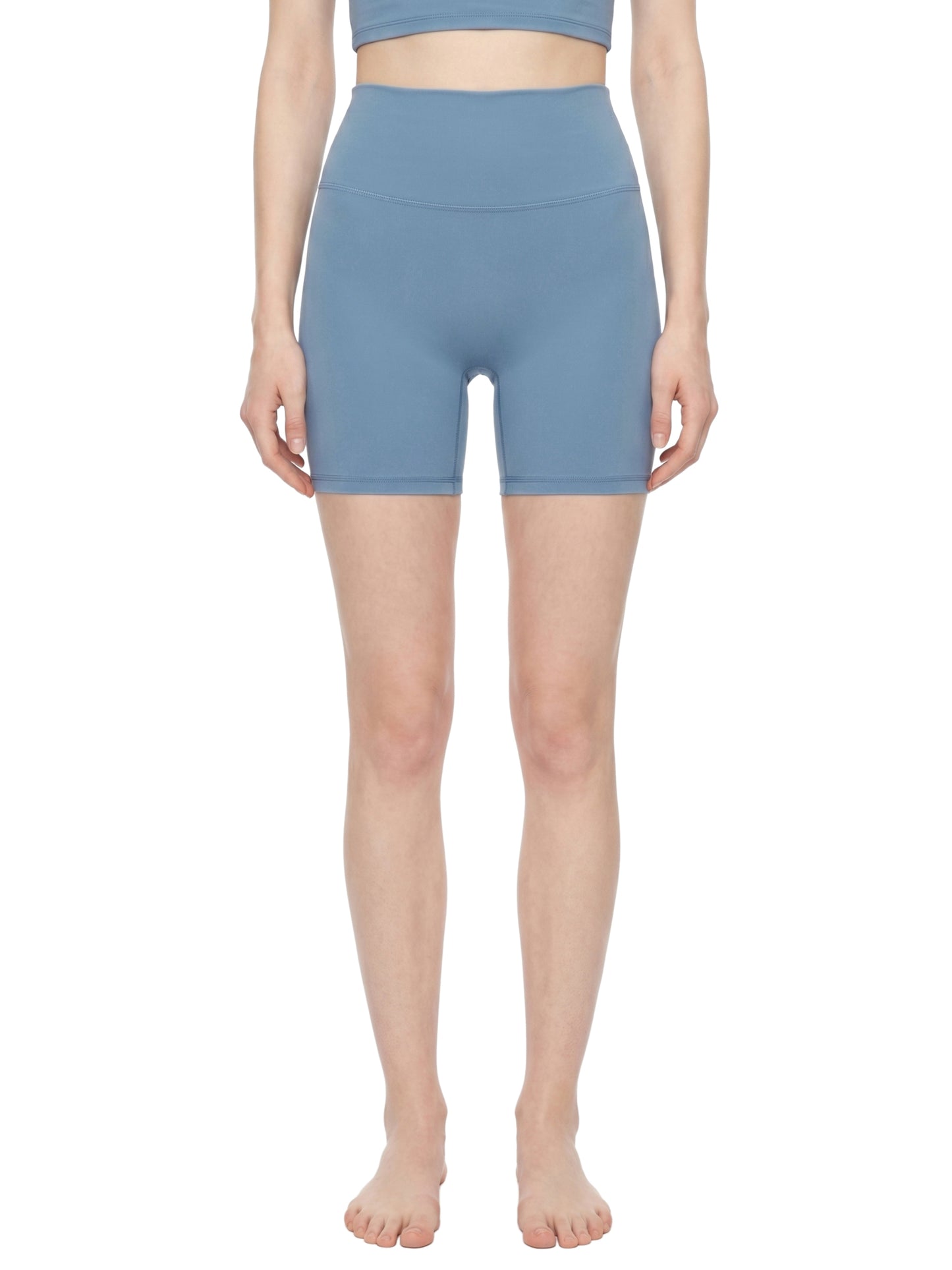 High-Waisted Biker Shorts