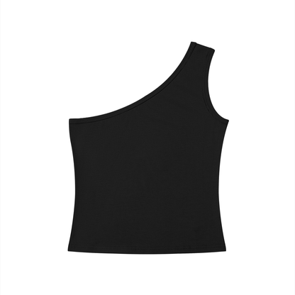 One Shoulder Cropped Tank