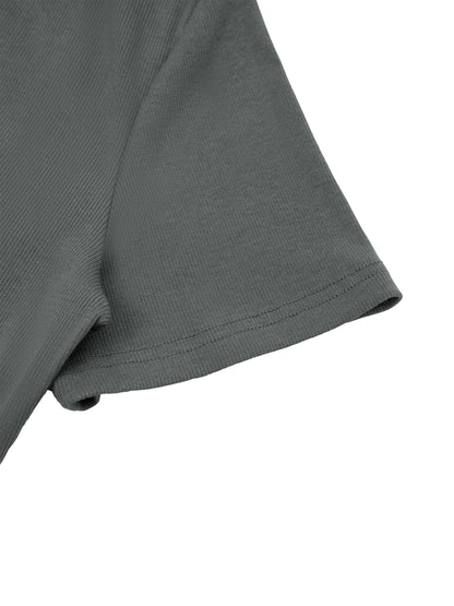 One Shoulder Cropped Tee