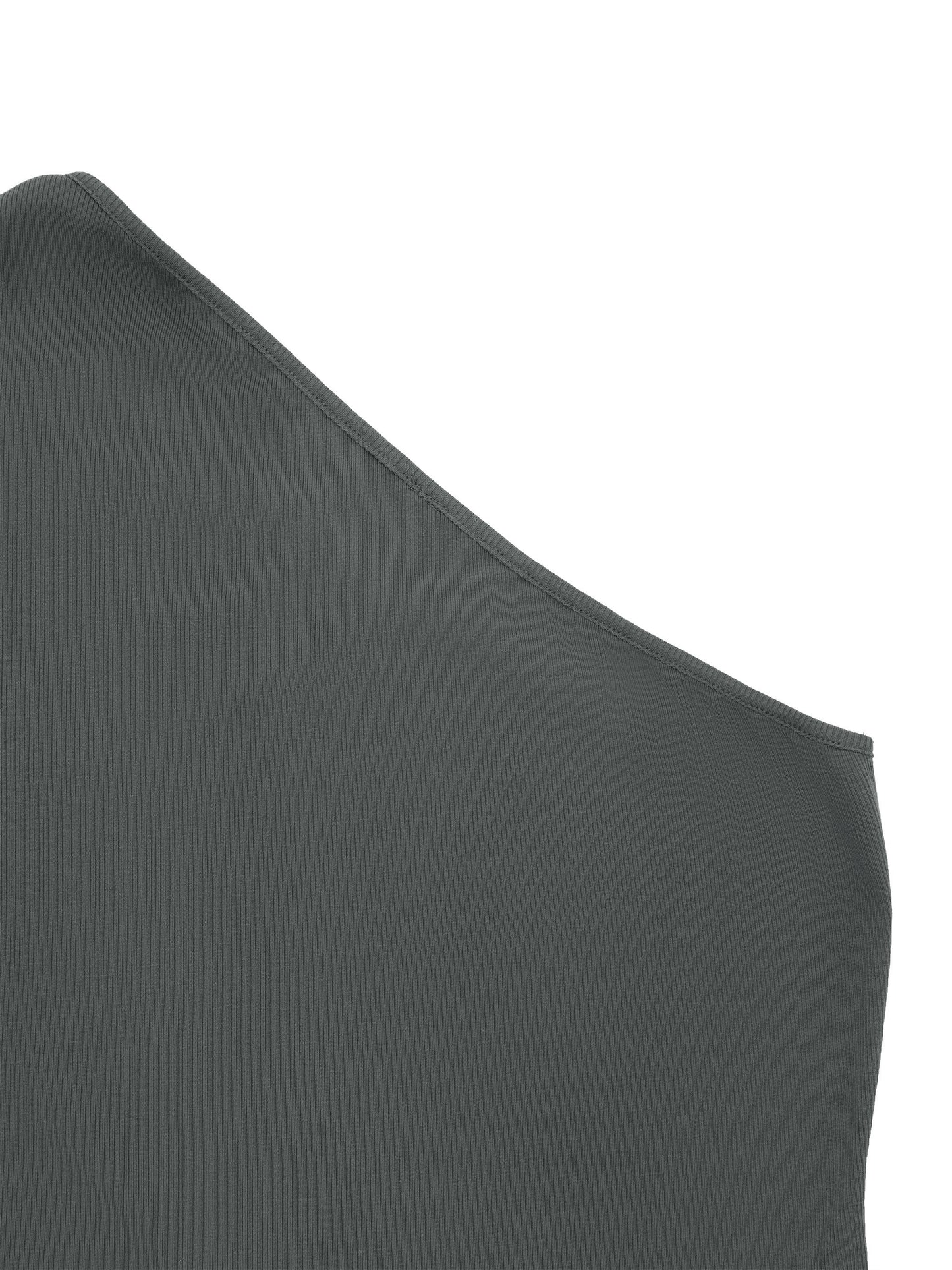 One Shoulder Cropped Tee