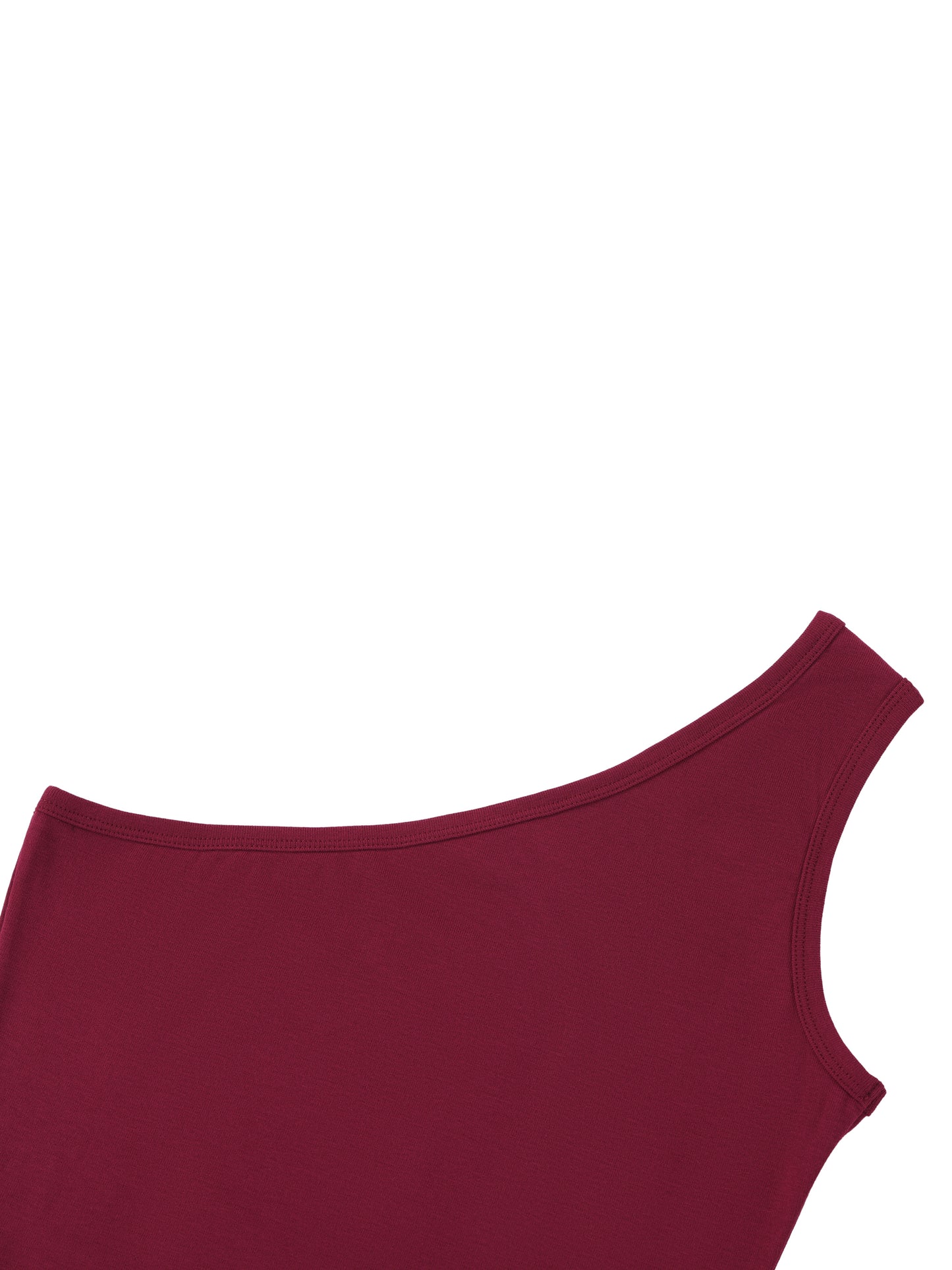 One Shoulder Cropped Tank