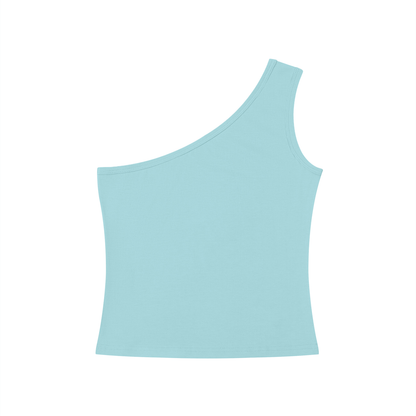 One Shoulder Cropped Tank