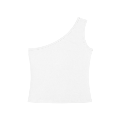 One Shoulder Cropped Tank
