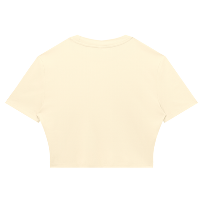 Slim Fit Ribbed Cropped Tee