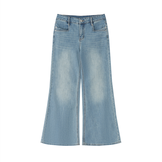 Women's Vintage Flared Denim Jeans